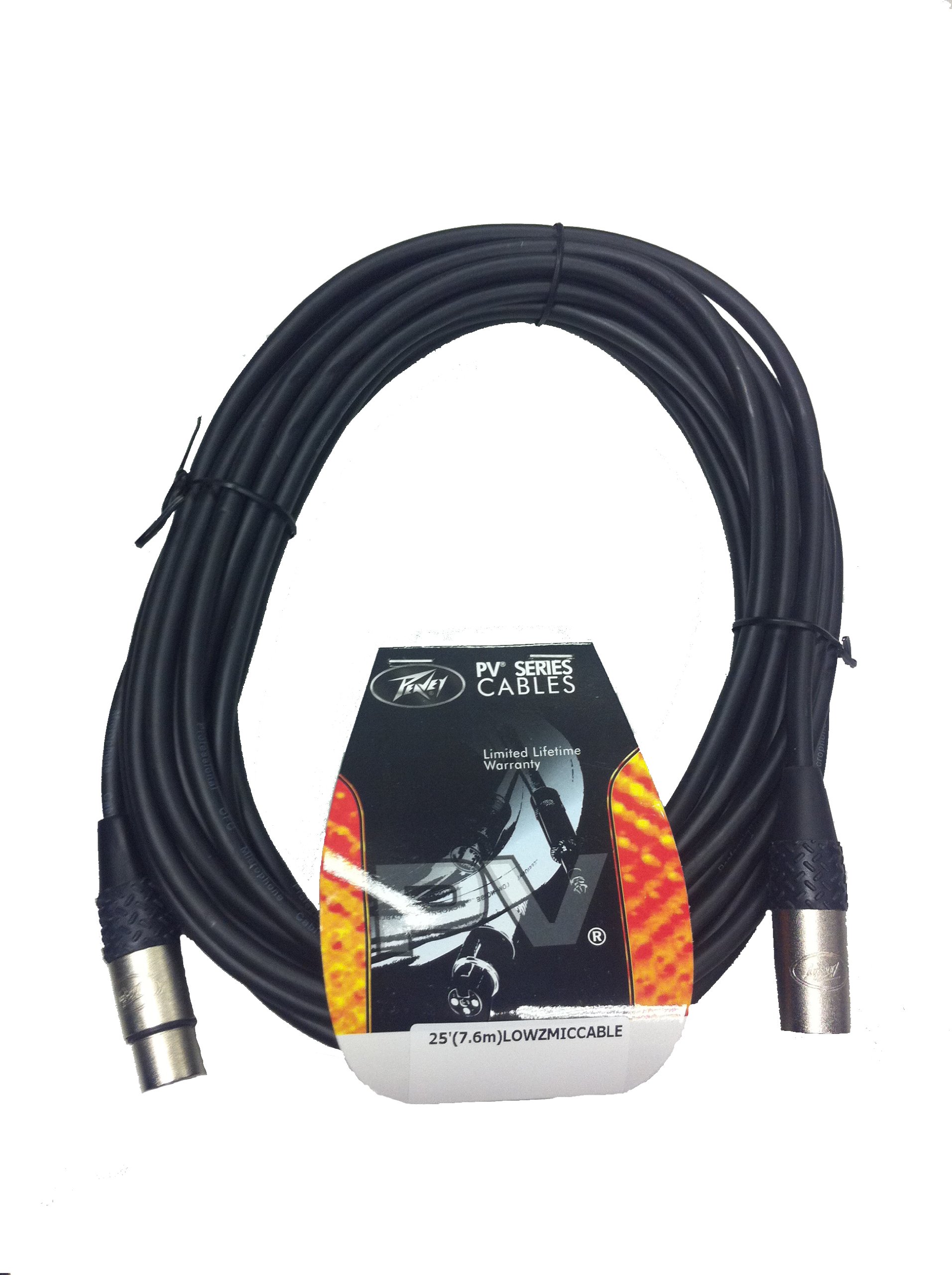 Amazon.com: Peavey PV Series 25-Foot Low Z XLR Microphone Cable